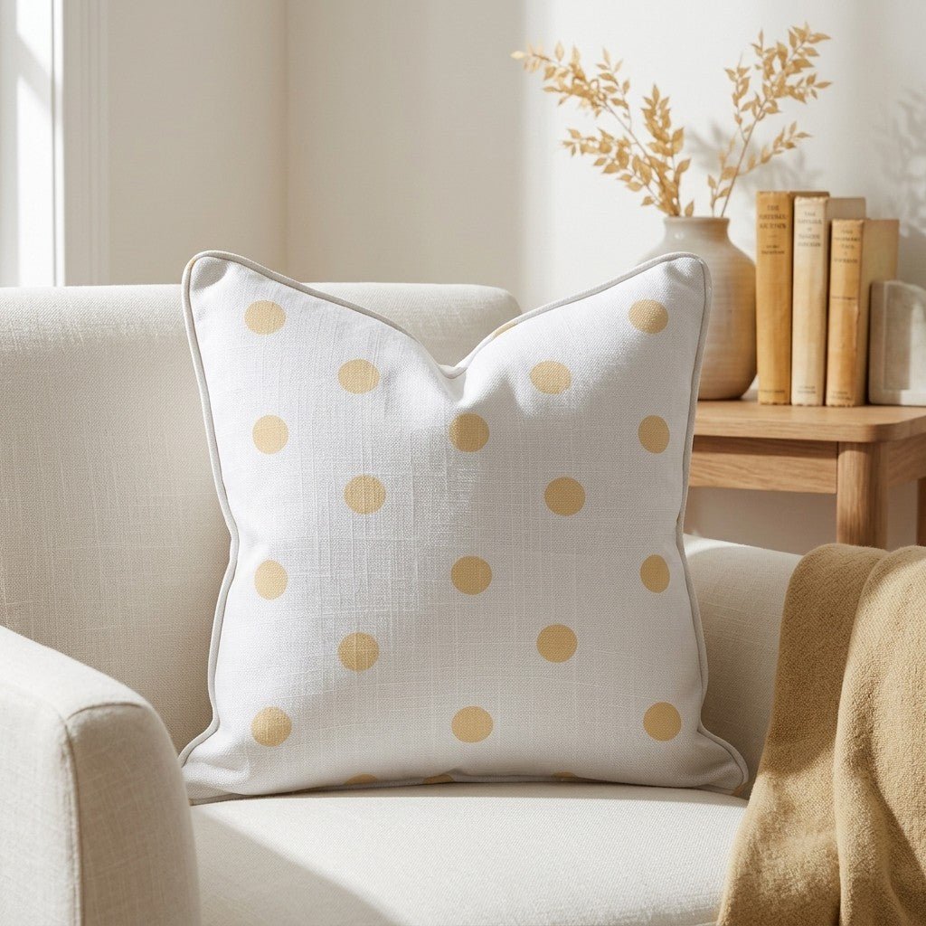 Orange Hannah Throw Pillow - Lemon Park