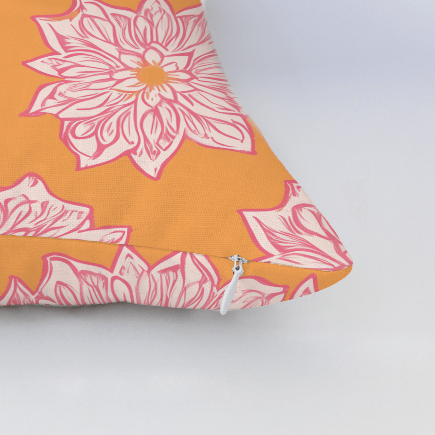 Orange Margarita Throw Pillow - Lemon Park