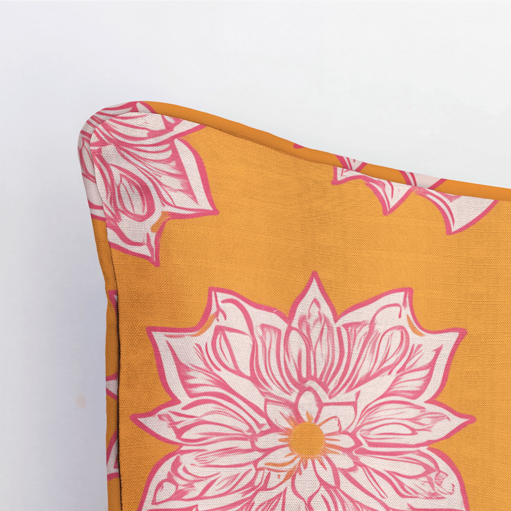 Orange Margarita Throw Pillow - Lemon Park