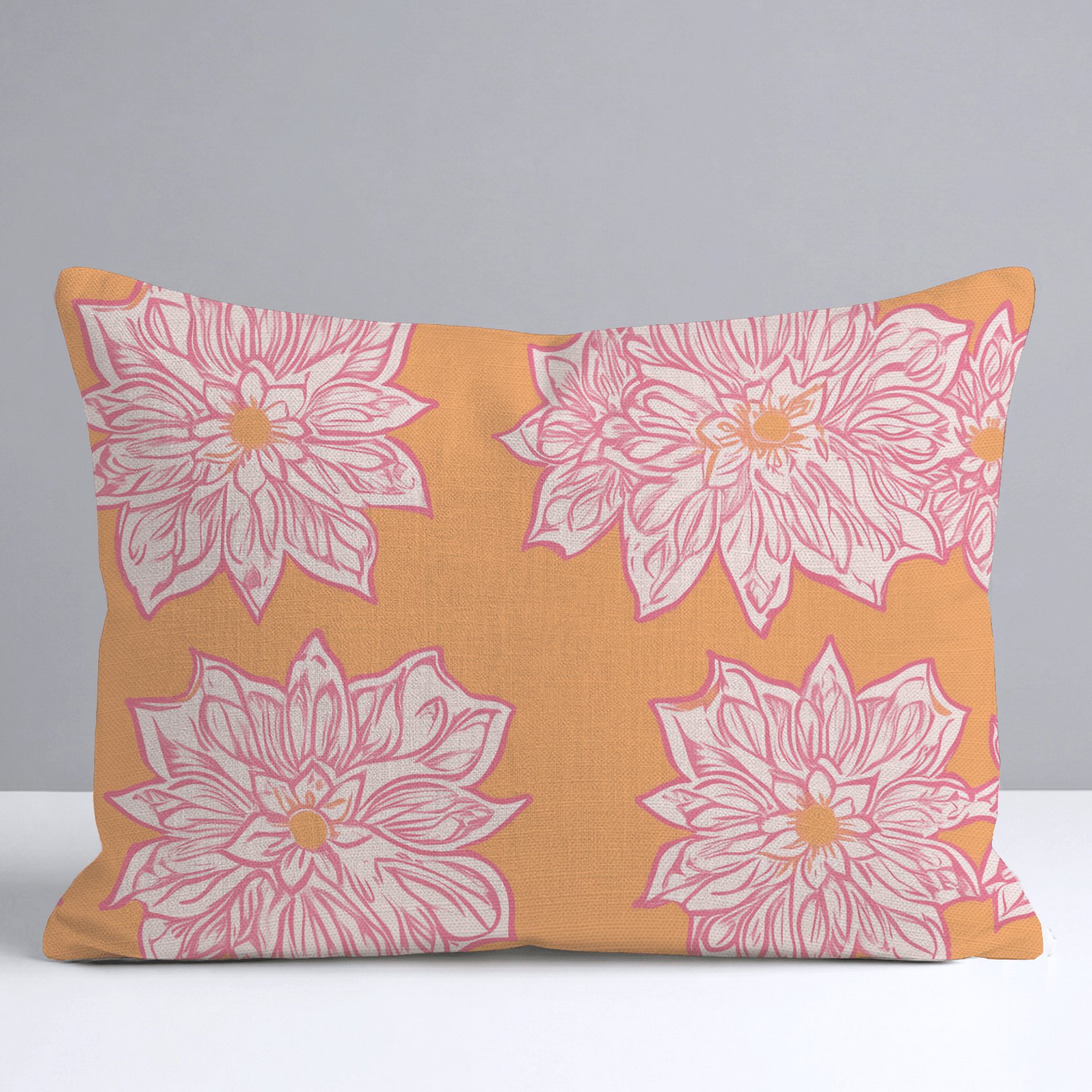 Orange Margarita Throw Pillow - Lemon Park