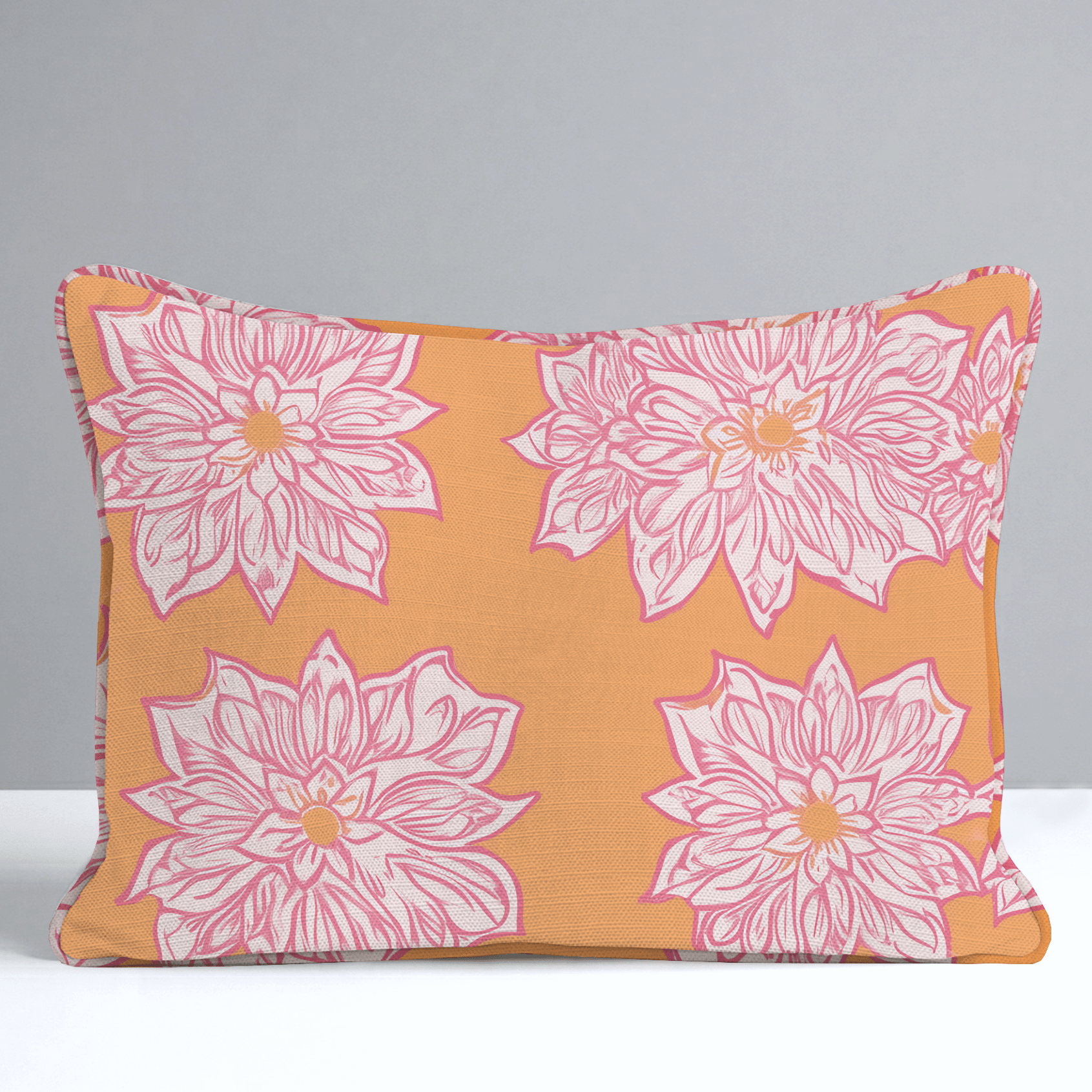 Orange Margarita Throw Pillow - Lemon Park