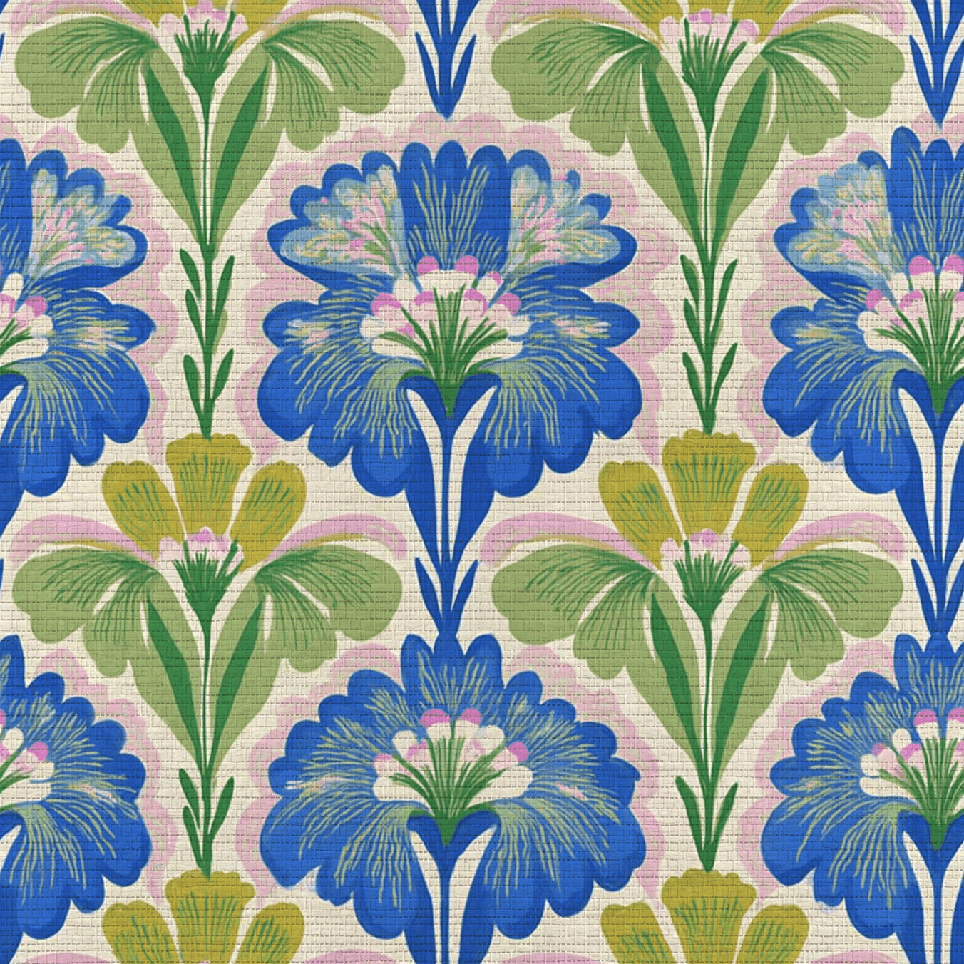 Ori Faux Grasscloth Wallpaper - Lemon Park