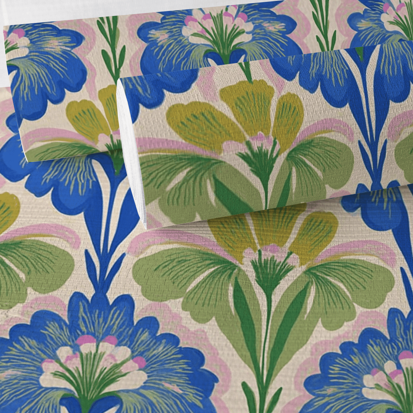 Ori Faux Grasscloth Wallpaper - Lemon Park