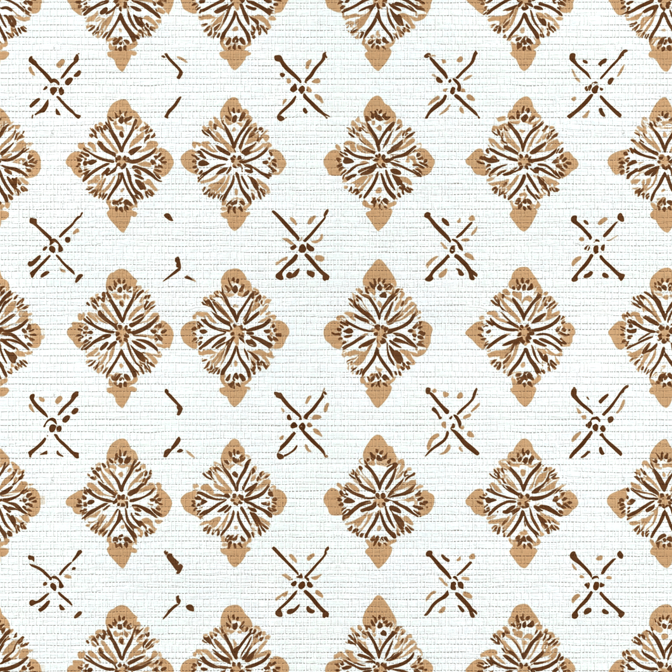 Orleans Faux Grasscloth Wallpaper - Lemon Park