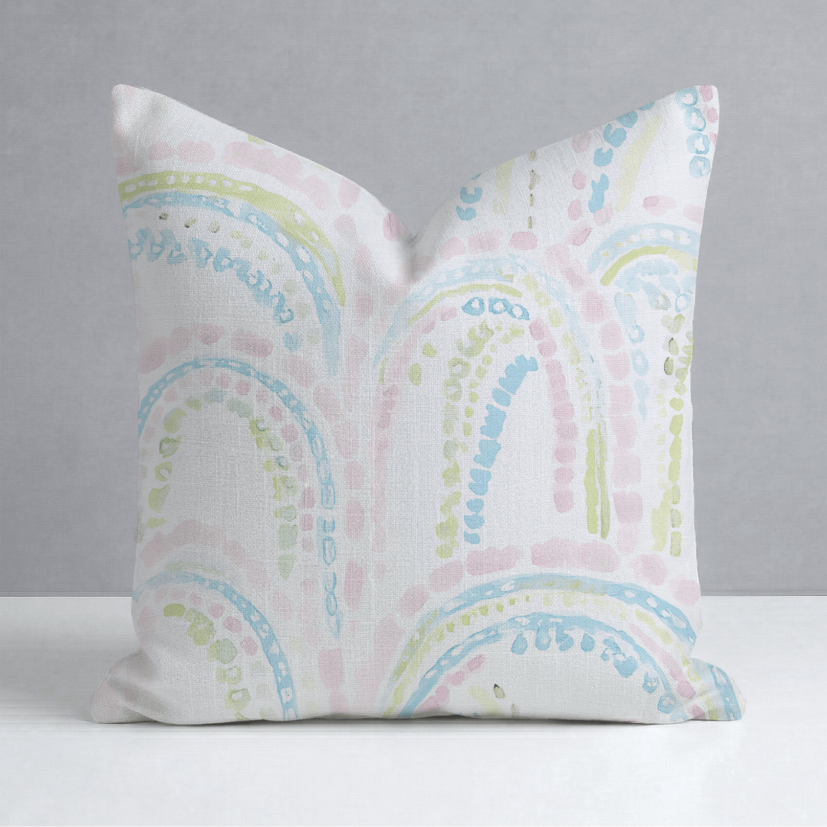Over the Rainbow Throw Pillow - Lemon Park