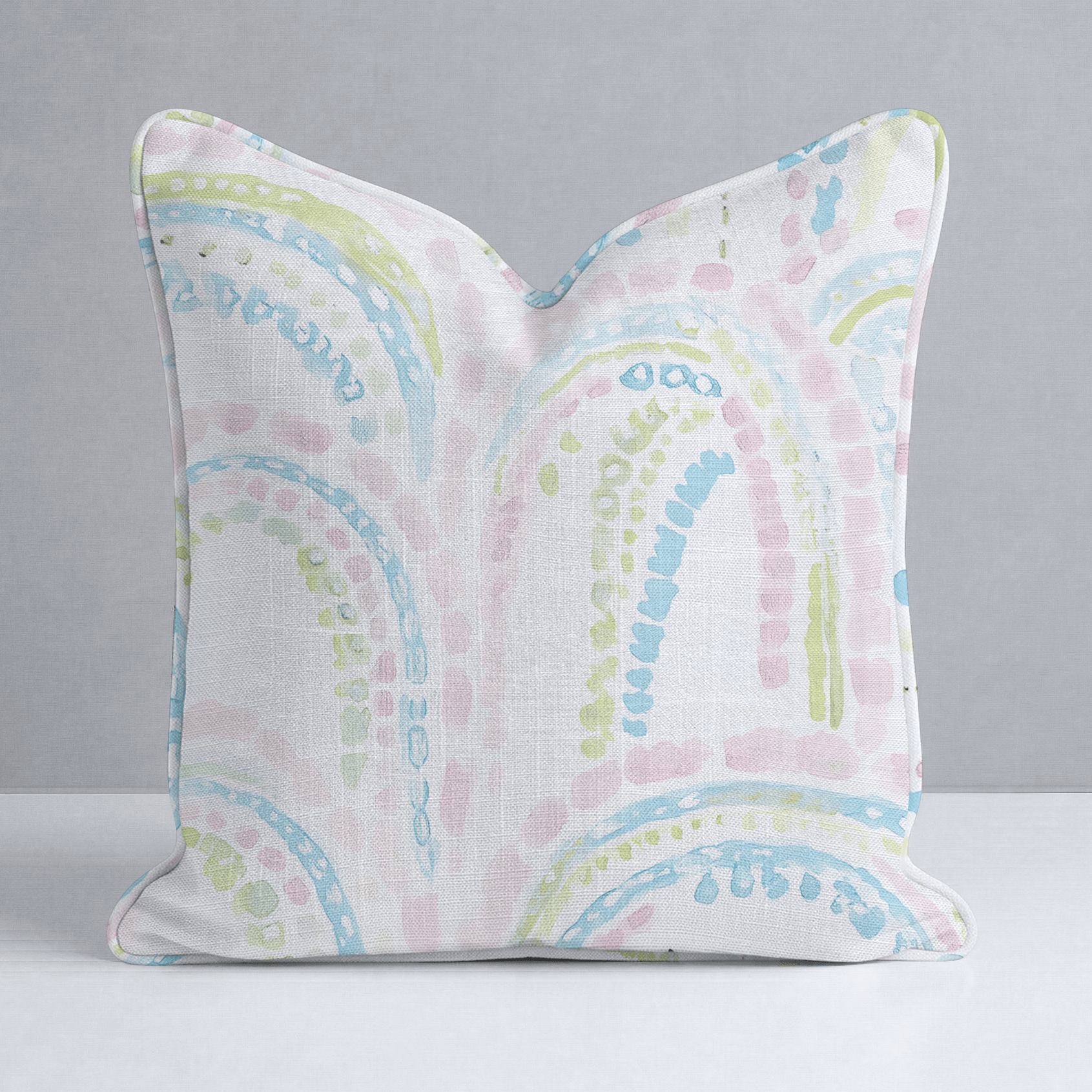 Over the Rainbow Throw Pillow - Lemon Park