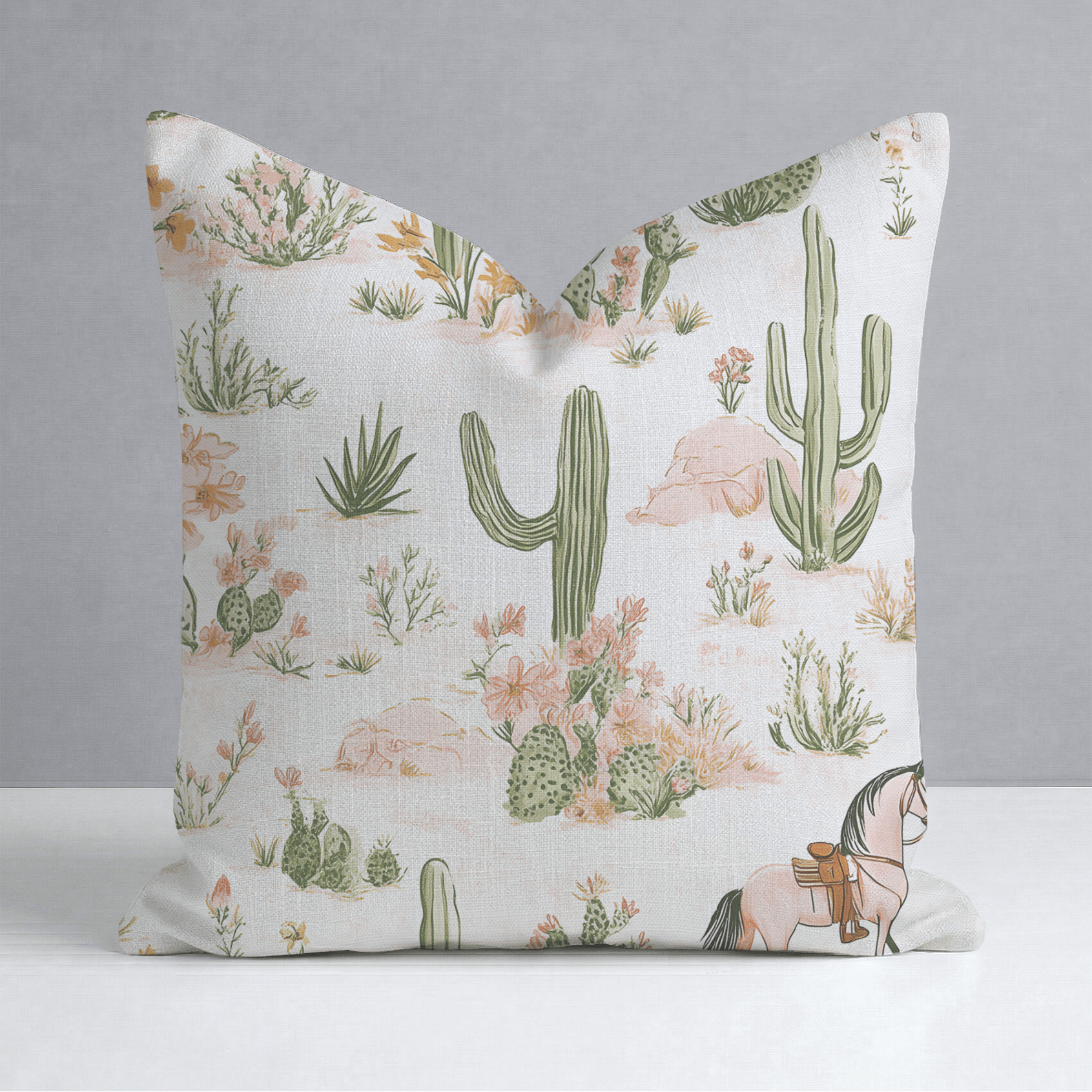 Painted Desert Throw Pillow - Lemon Park