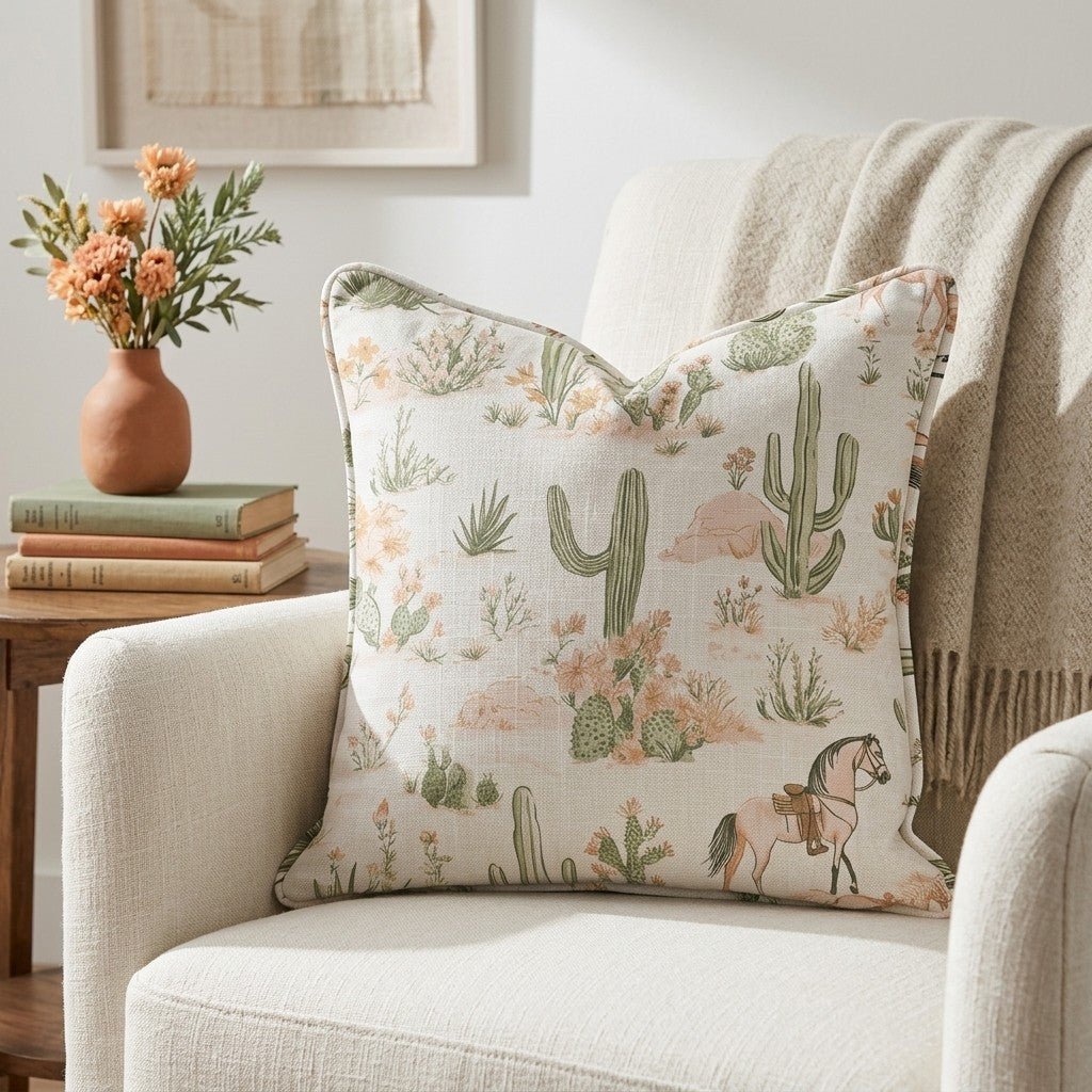 Painted Desert Throw Pillow - Lemon Park