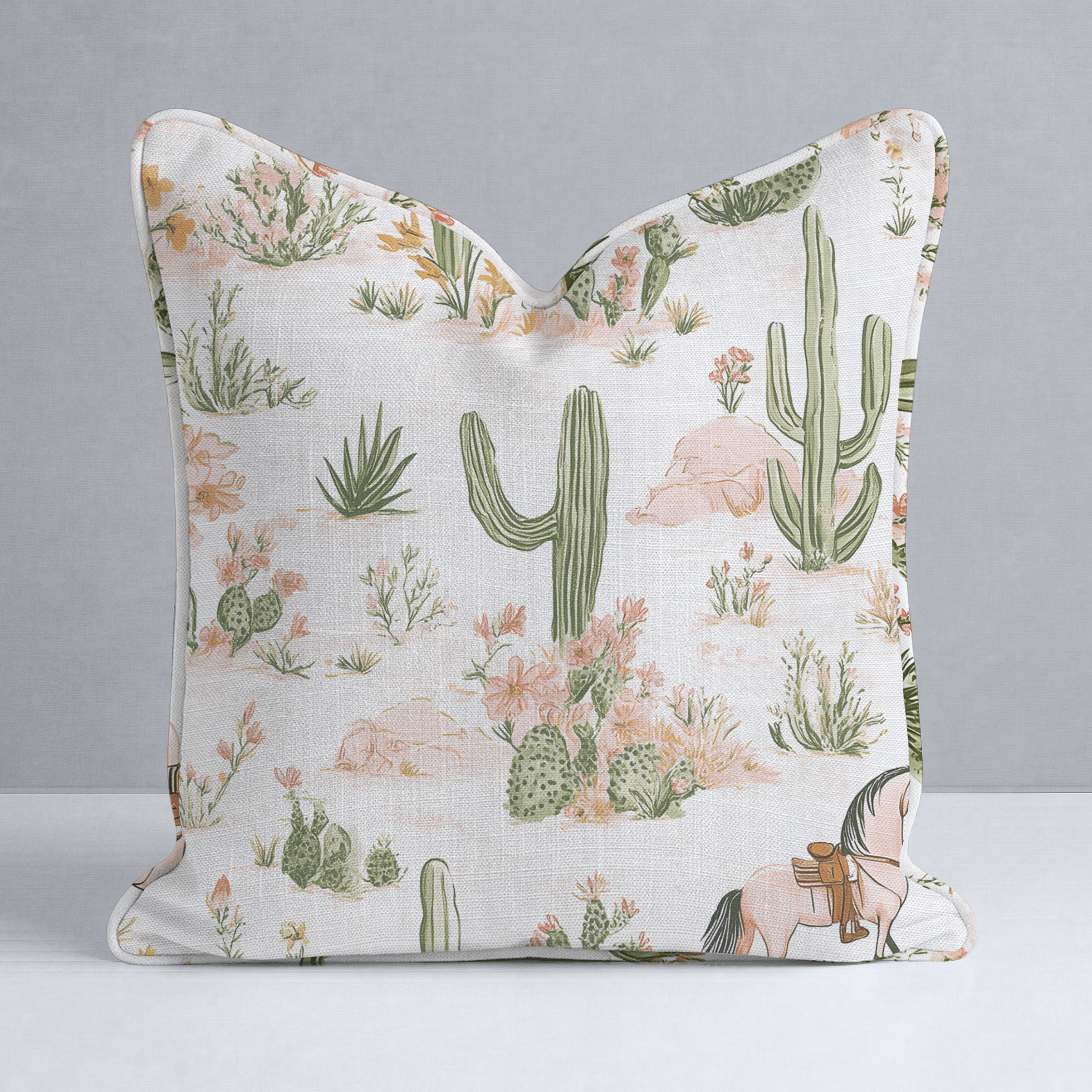 Painted Desert Throw Pillow - Lemon Park