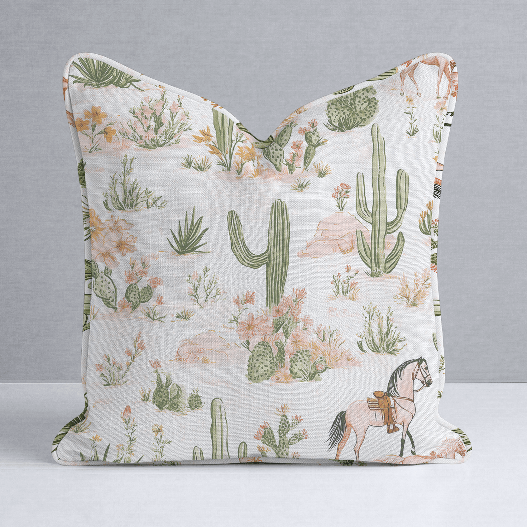Painted Desert Throw Pillow - Lemon Park