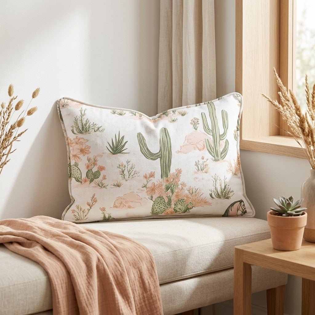 Painted Desert Throw Pillow - Lemon Park