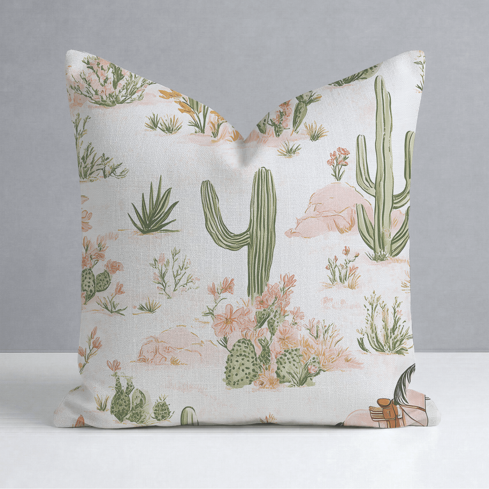 Painted Desert Throw Pillow - Lemon Park