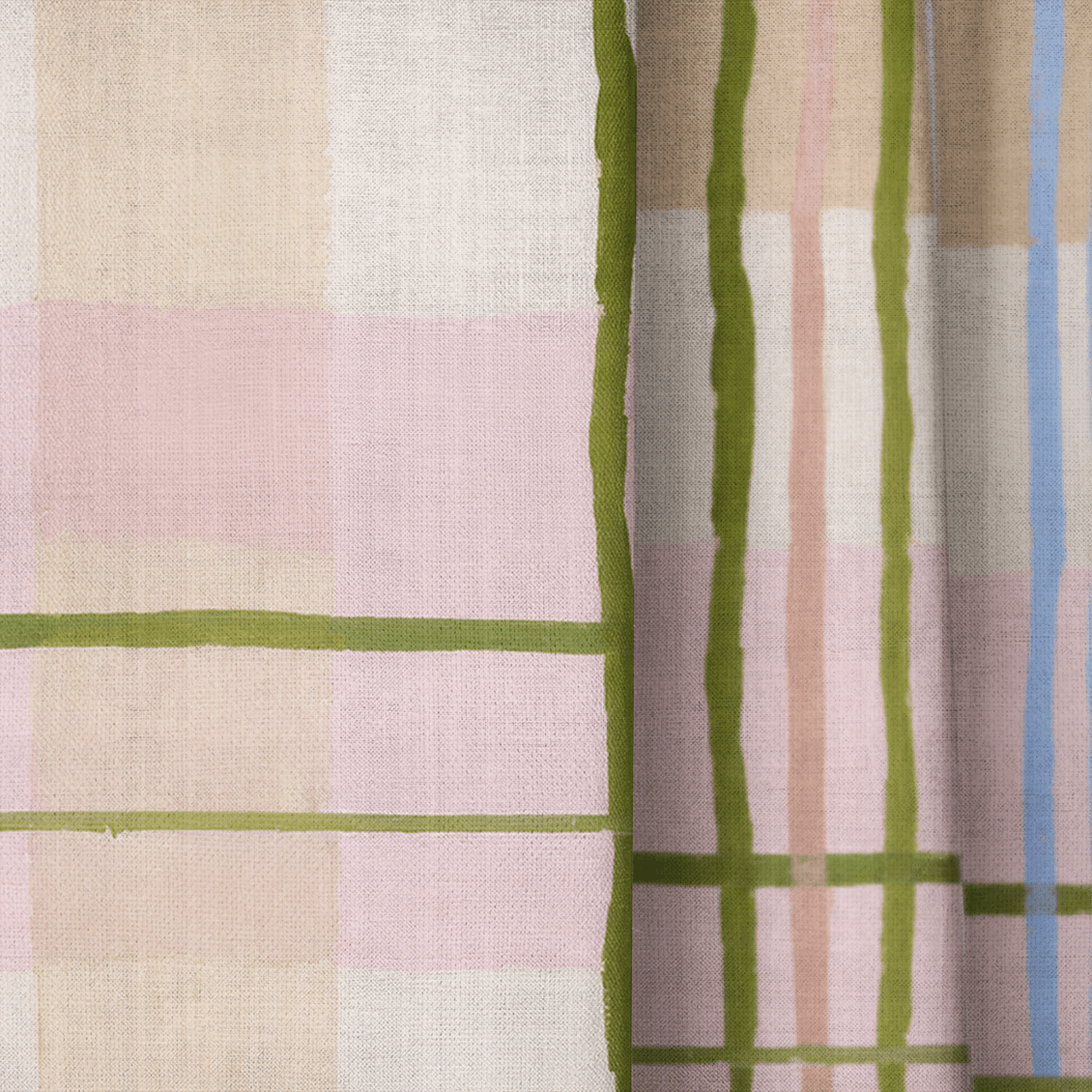 Painted Meadow - Drapery - Lemon Park