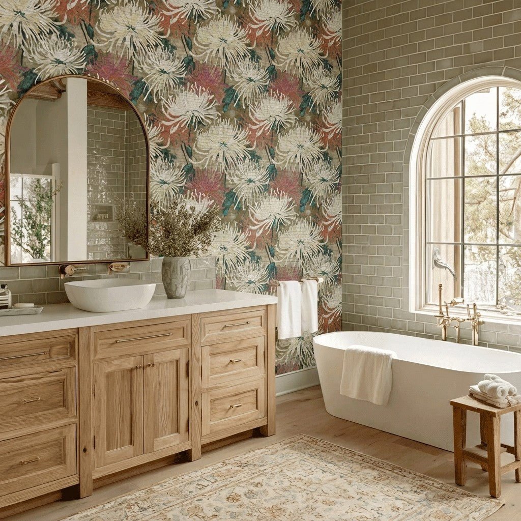 Pale Romance Faux Grasscloth Wallpaper - Lemon Park