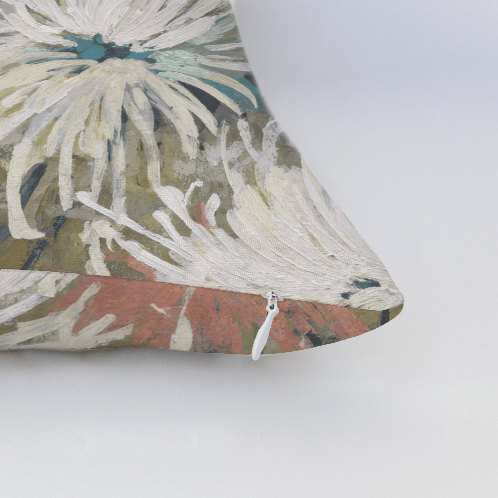 Pale Romance Throw Pillow - Lemon Park