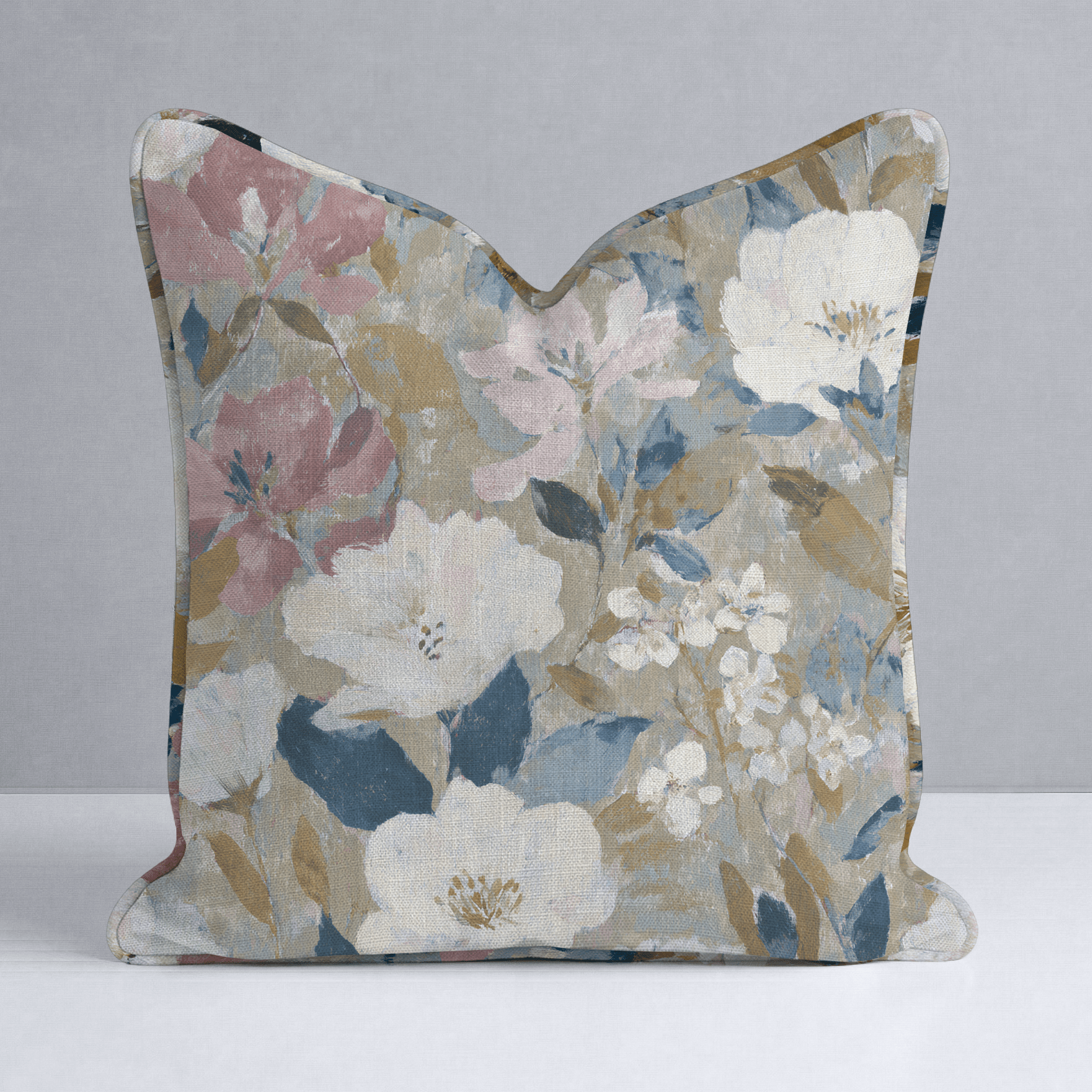 Pale Wander Throw Pillow - Lemon Park