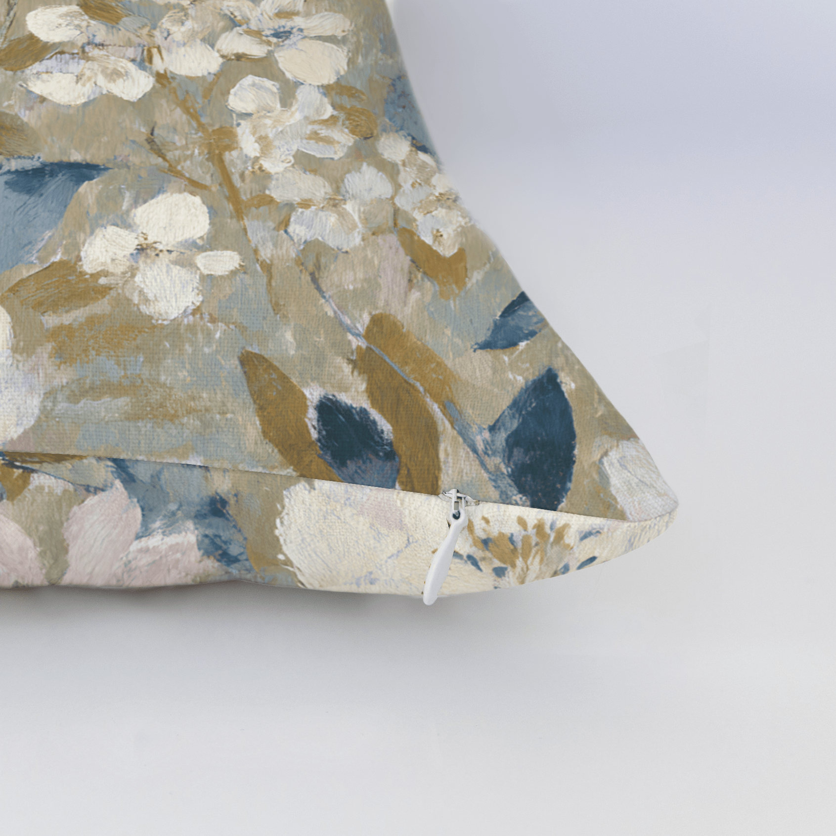 Pale Wander Throw Pillow - Lemon Park