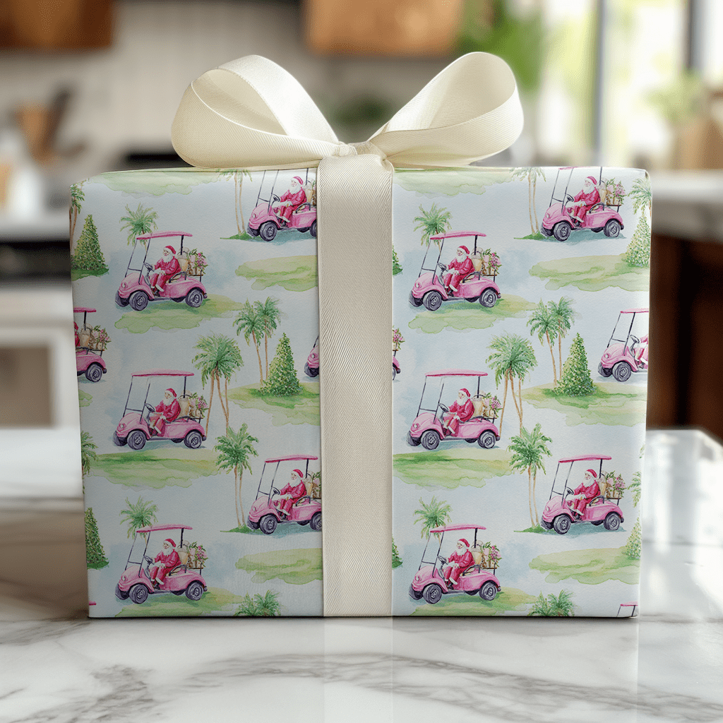 Palm Holiday - Wrapping Paper - Lemon Park
