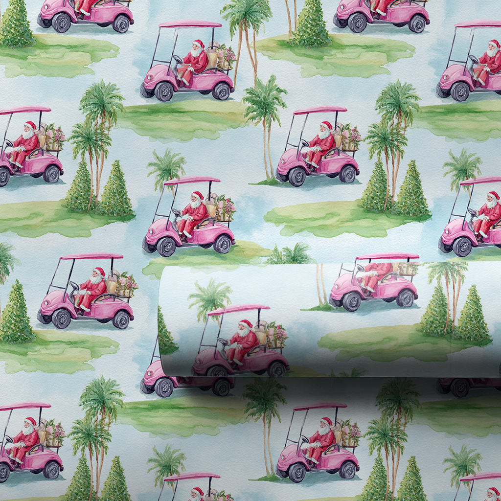 Palm Holiday - Wrapping Paper - Lemon Park