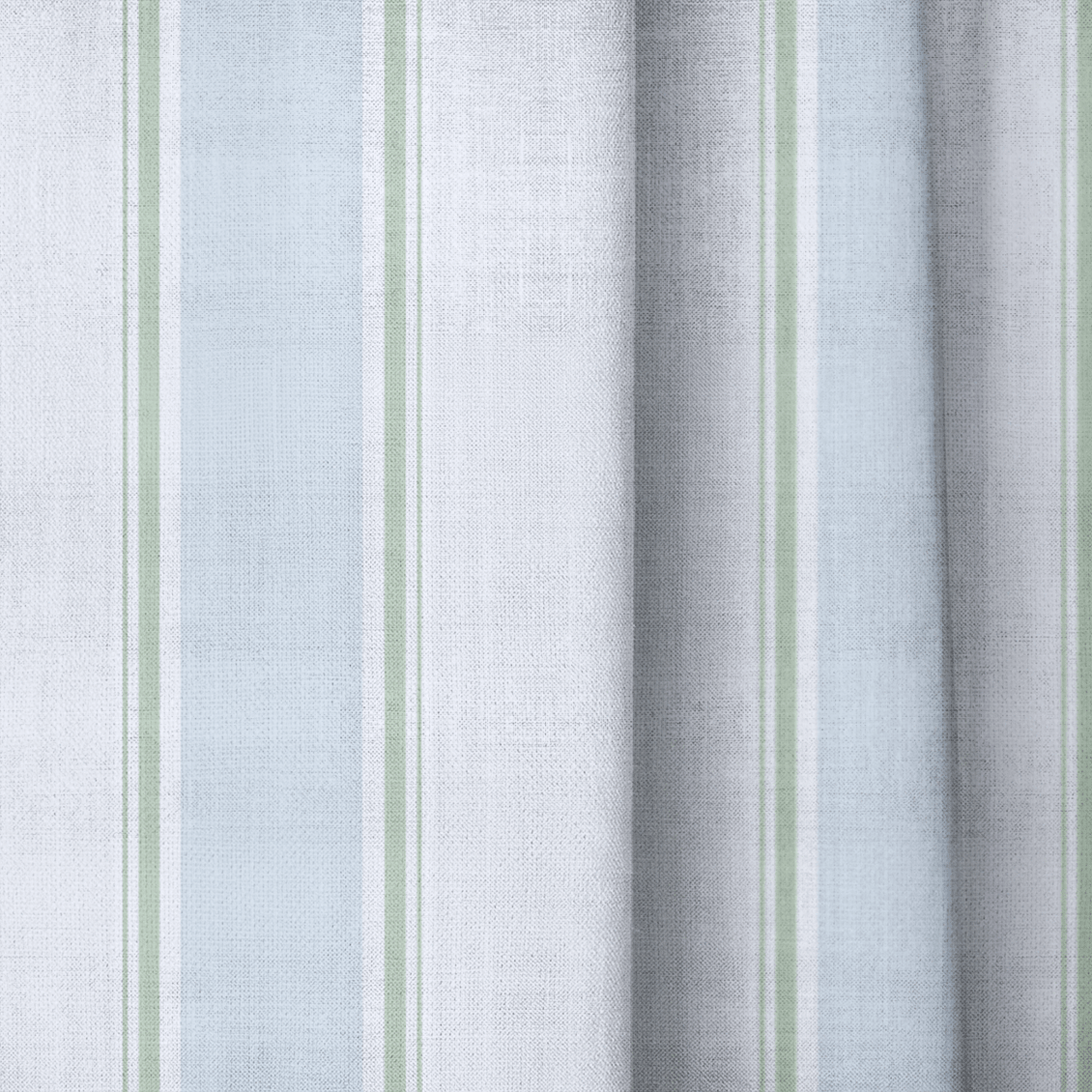 Palm Promenade Cabana Stripes - Drapery - Lemon Park