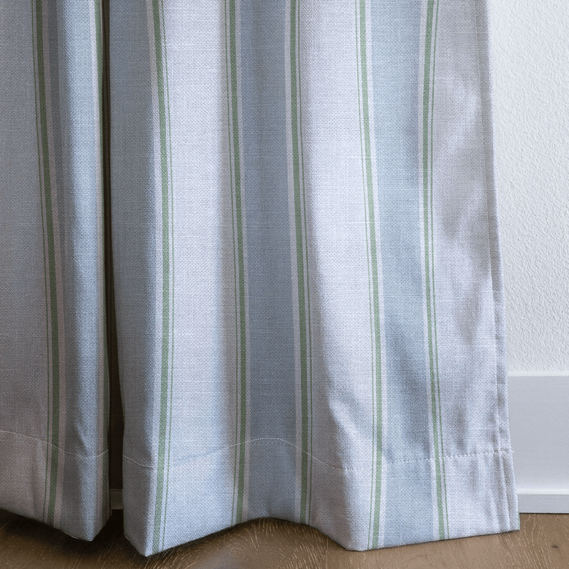 Palm Promenade Cabana Stripes - Drapery - Lemon Park