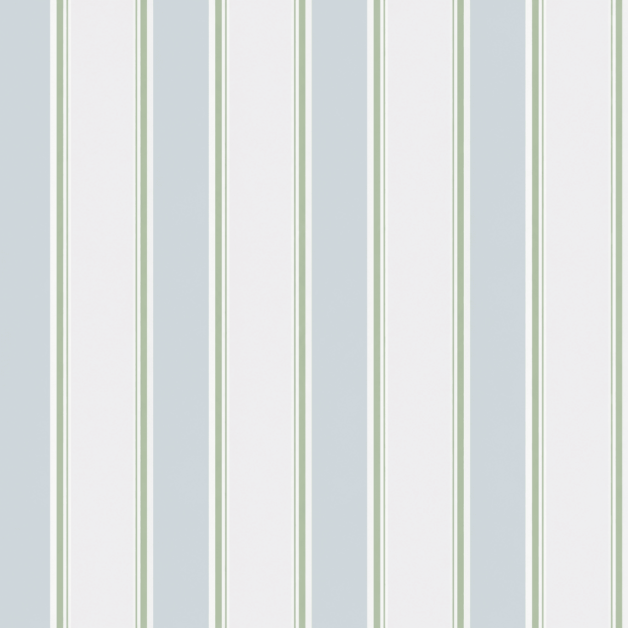 Palm Promenade Cabana Stripes Wallpaper - Lemon Park