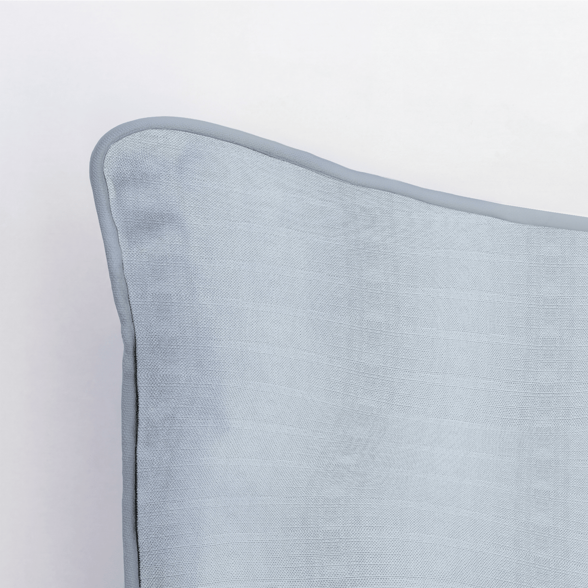 Palm Promenade Coastal Blue Throw Pillow - Lemon Park