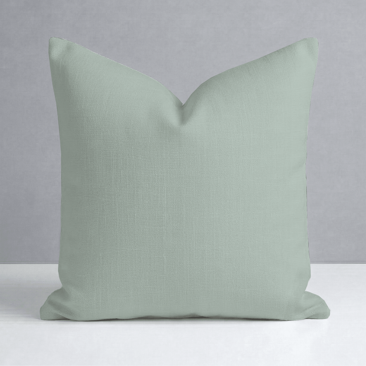 Palm Promenade Cool Mint Throw Pillow - Lemon Park