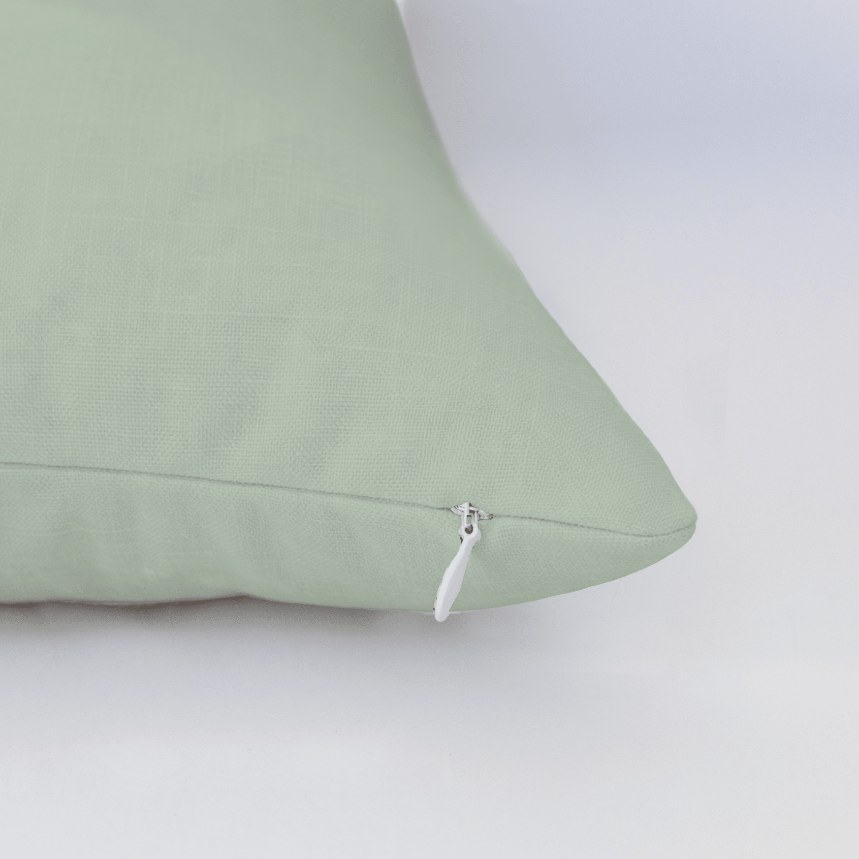 Palm Promenade Cool Mint Throw Pillow - Lemon Park