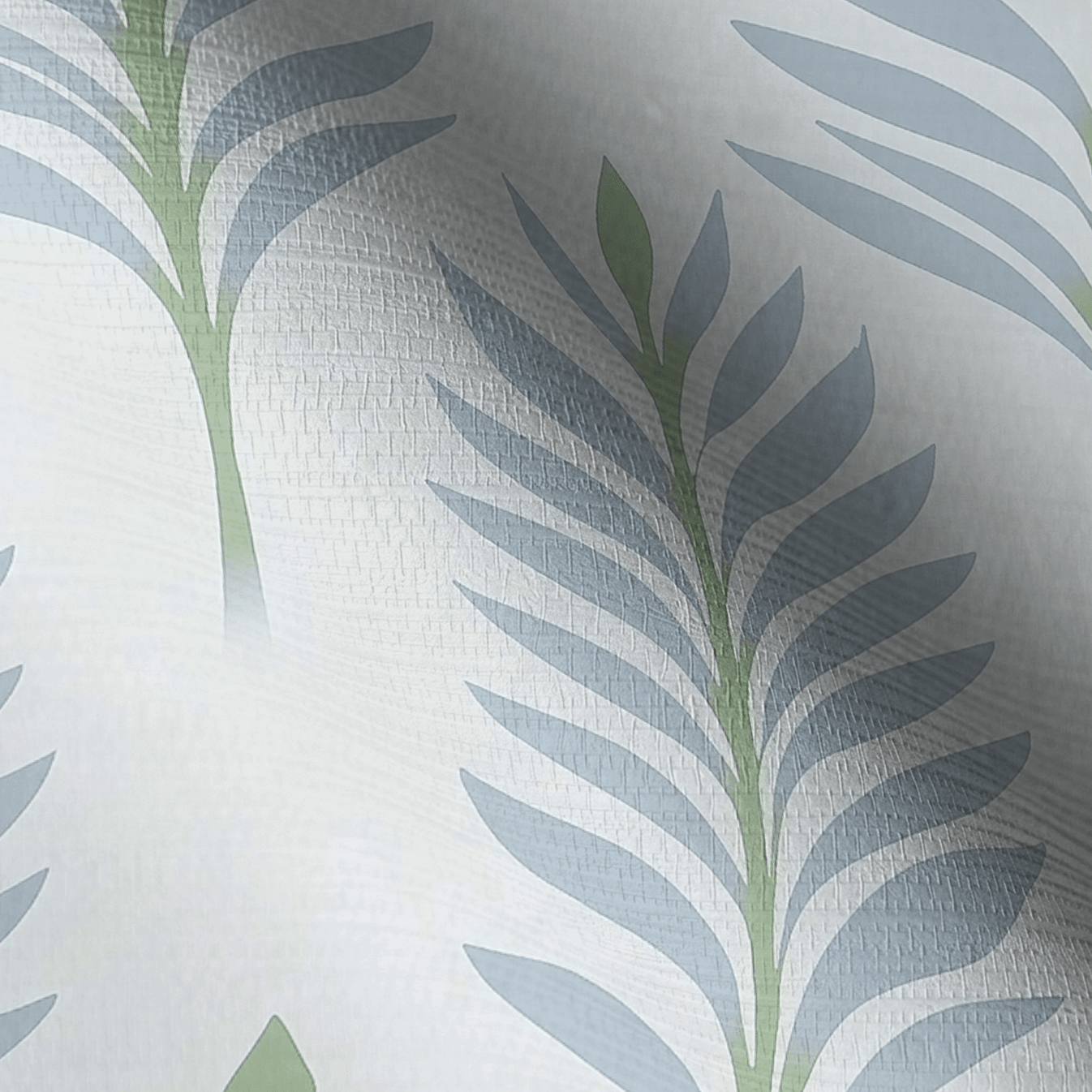 Palm Promenade Faux Grasscloth Wallpaper - Lemon Park