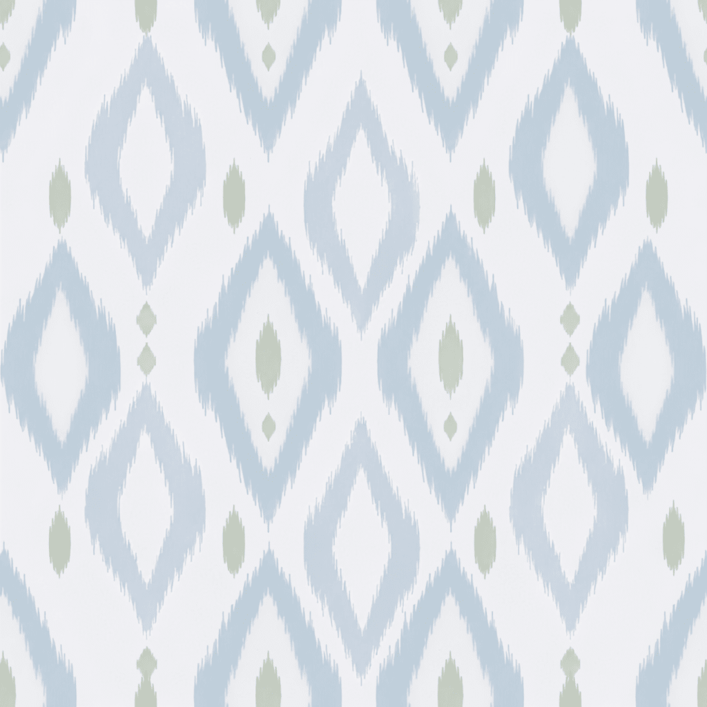 Palm Promenade Ikat Wallpaper - Lemon Park