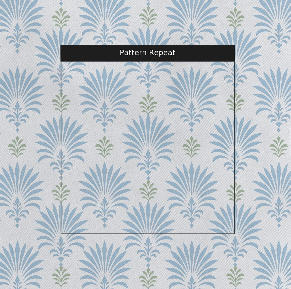 Palm Promenade Palm Fronds - Fabric - Lemon Park