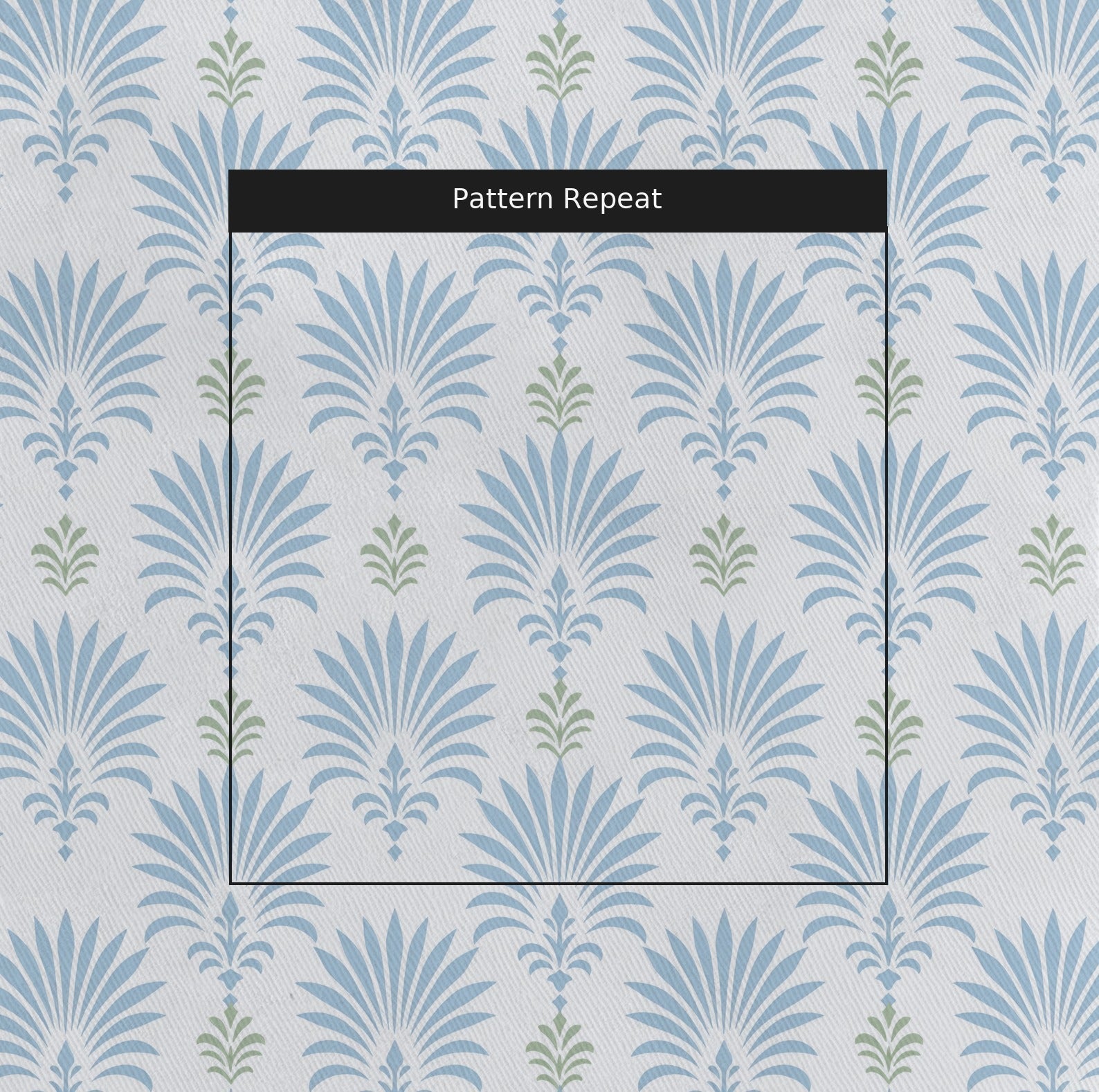 Palm Promenade Palm Fronds - Fabric - Lemon Park