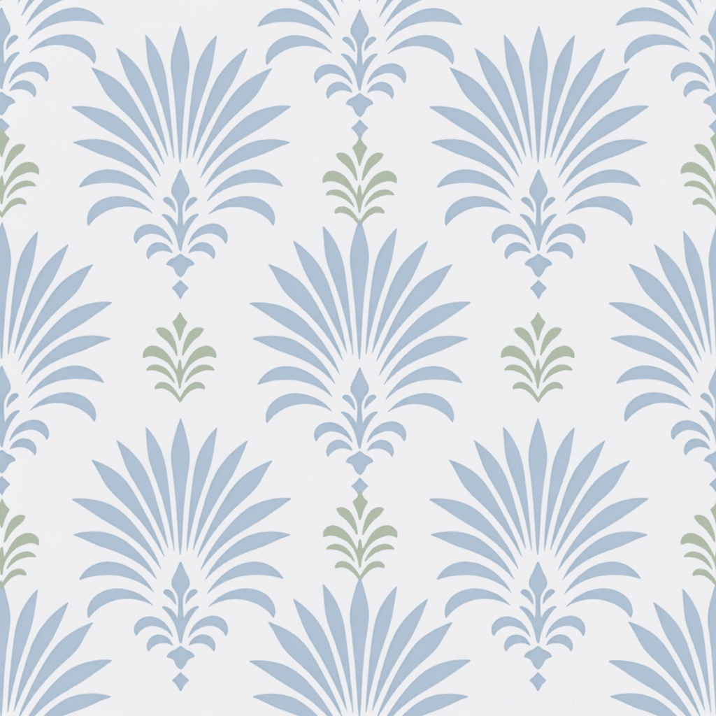 Palm Promenade Palm Fronds Wallpaper - Lemon Park