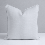 Palm Promenade Sea Salt Throw Pillow - Lemon Park