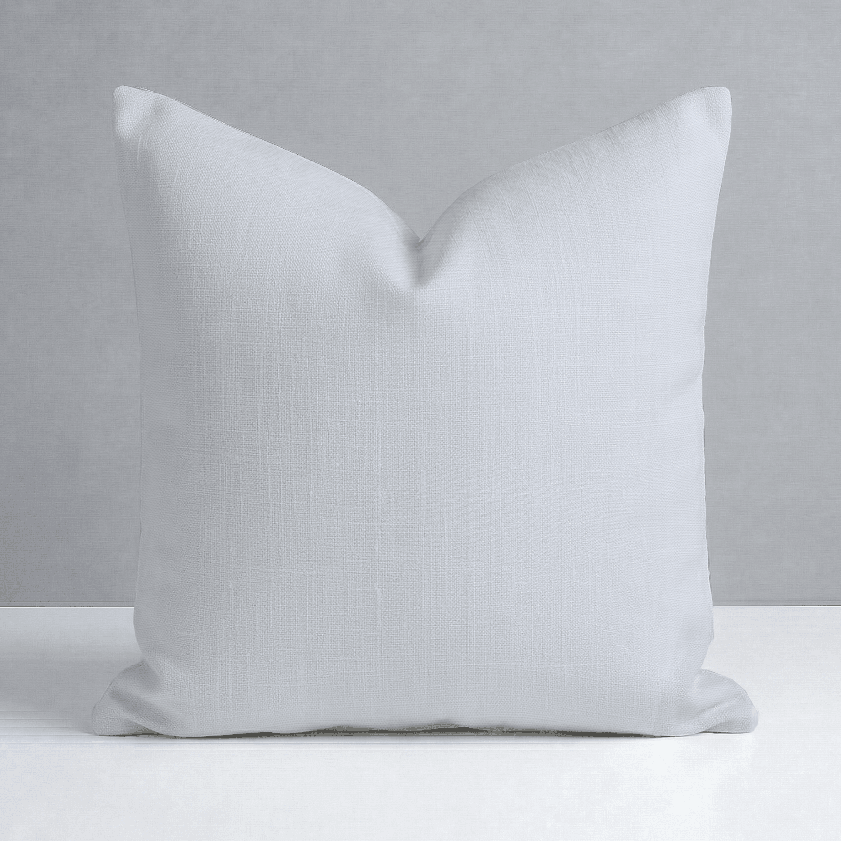 Palm Promenade Sea Salt Throw Pillow - Lemon Park