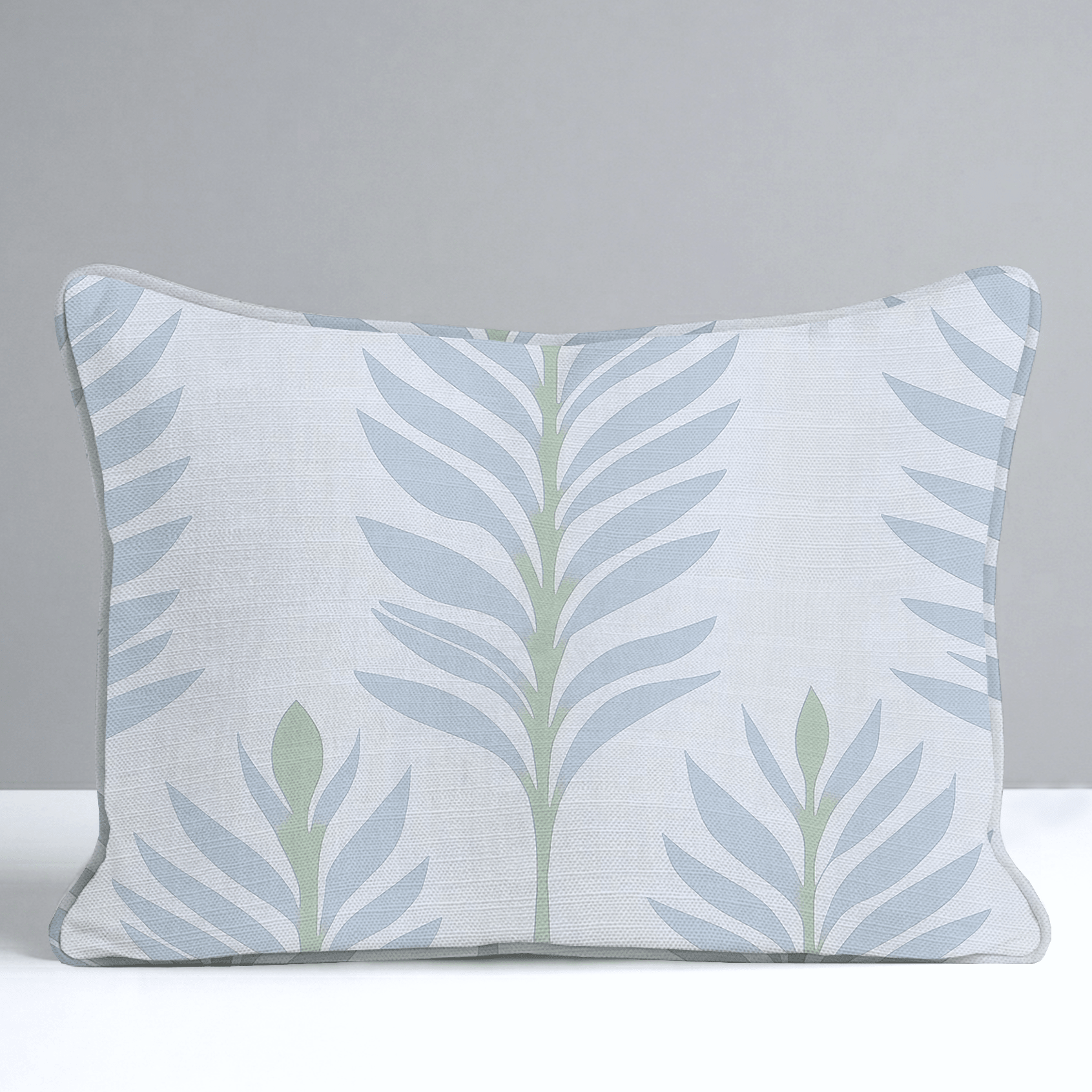 Palm Promenade Throw Pillow - Lemon Park