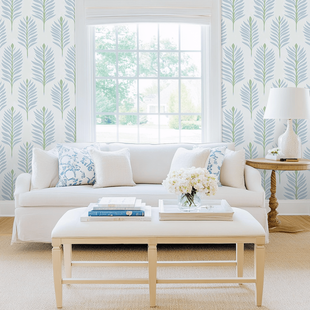 Palm Promenade Wallpaper - Lemon Park