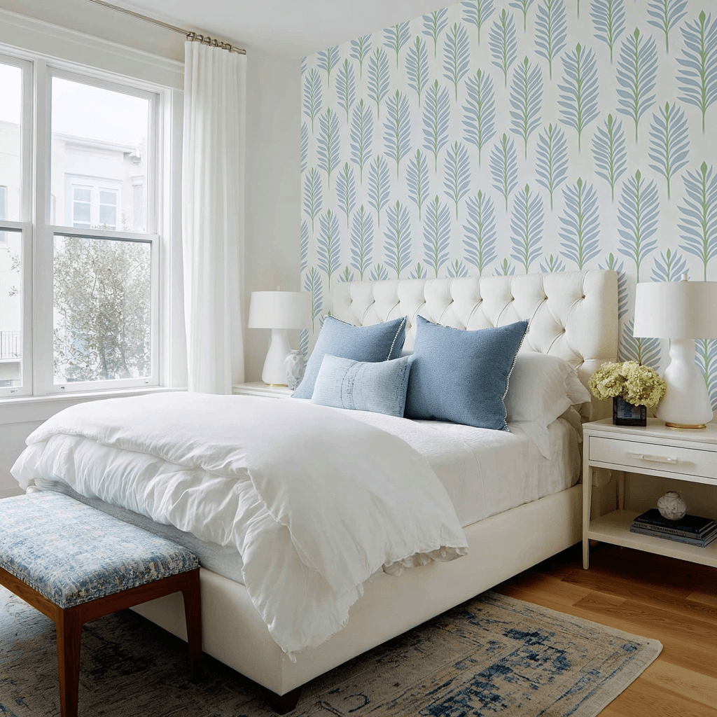 Palm Promenade Wallpaper - Lemon Park