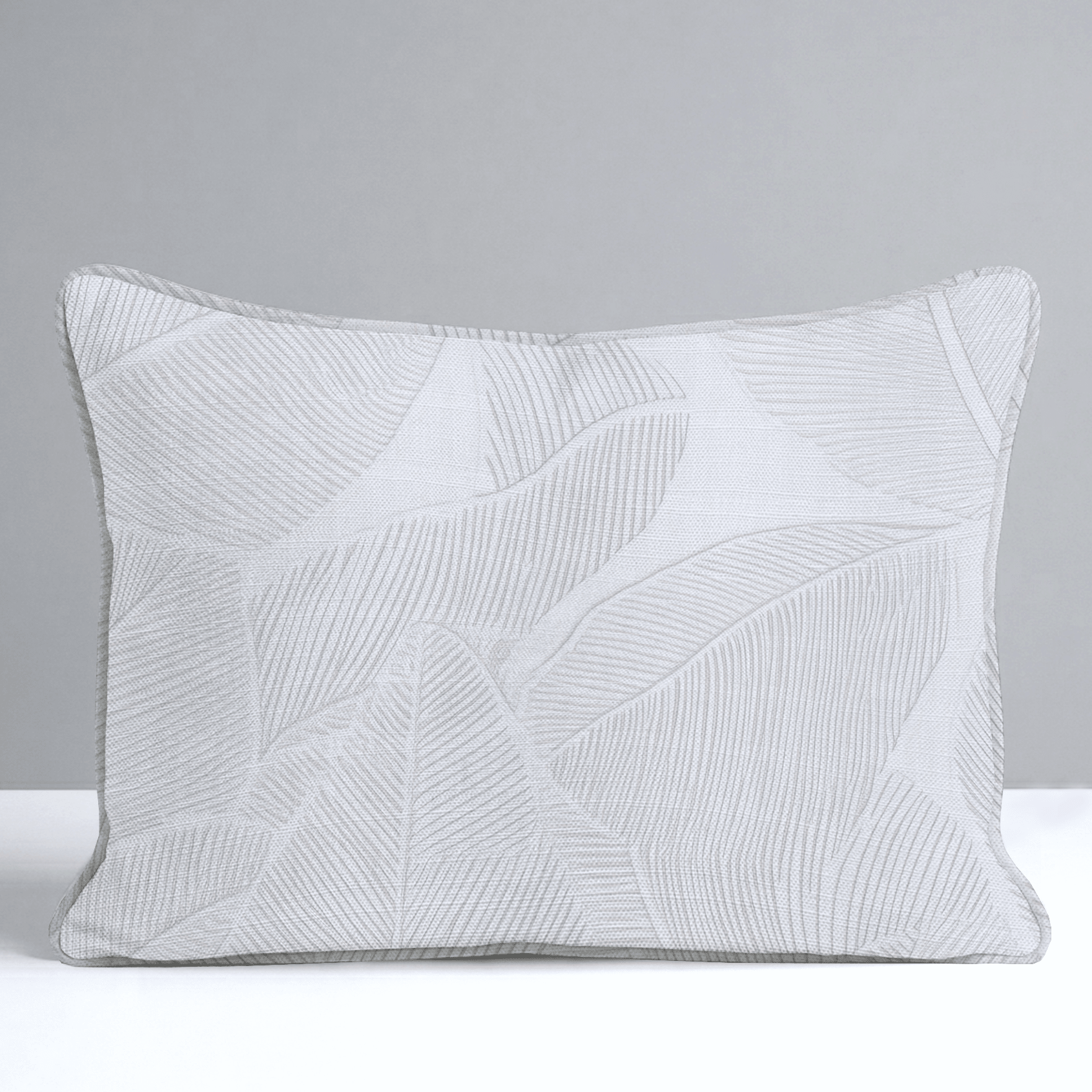 Palm Sway Throw Pillow - Lemon Park