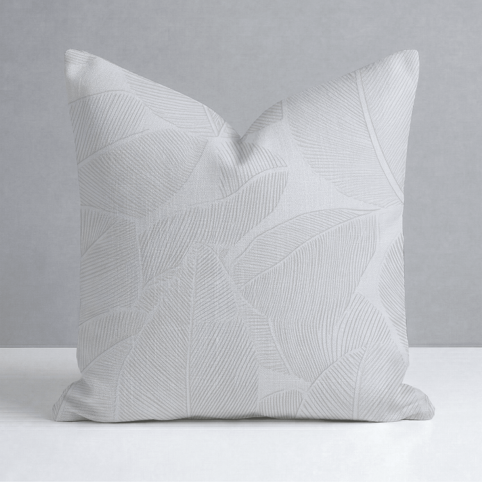 Palm Sway Throw Pillow - Lemon Park