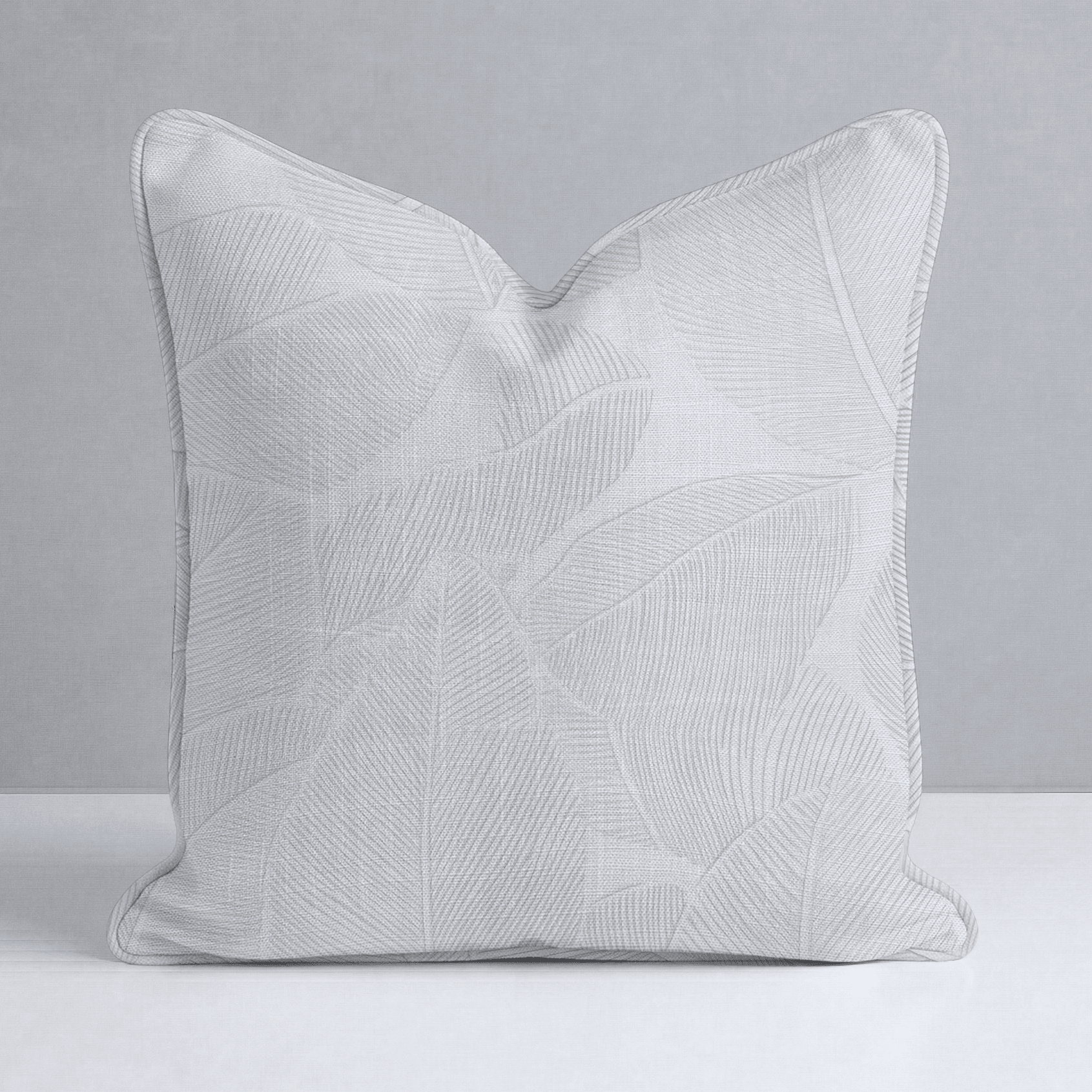 Palm Sway Throw Pillow - Lemon Park