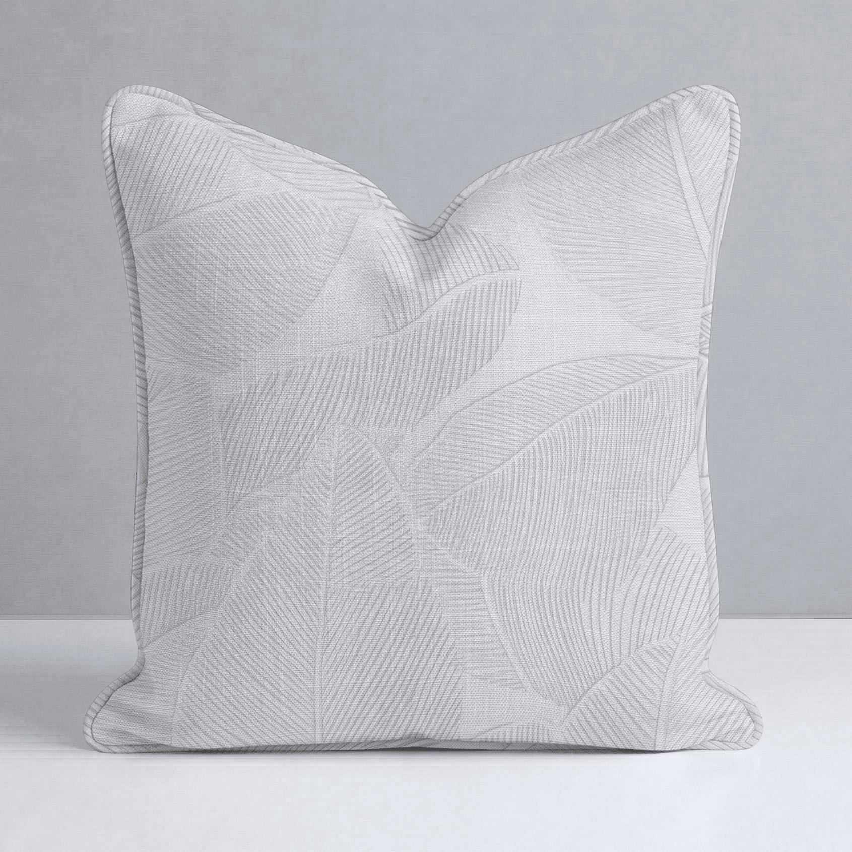 Palm Sway Throw Pillow - Lemon Park