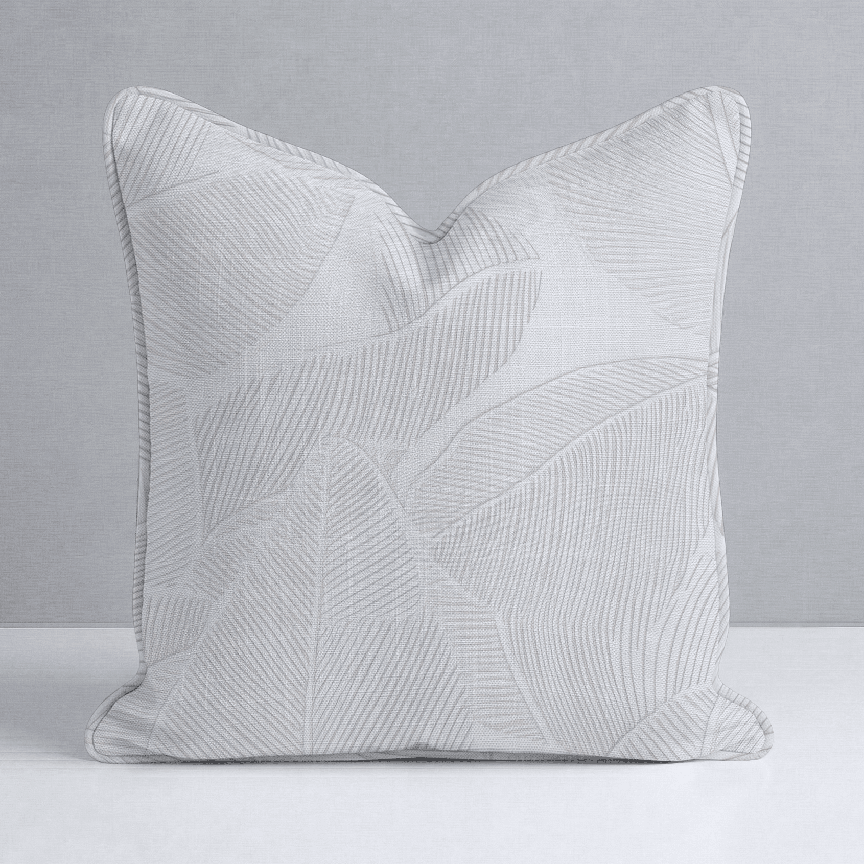 Palm Sway Throw Pillow - Lemon Park