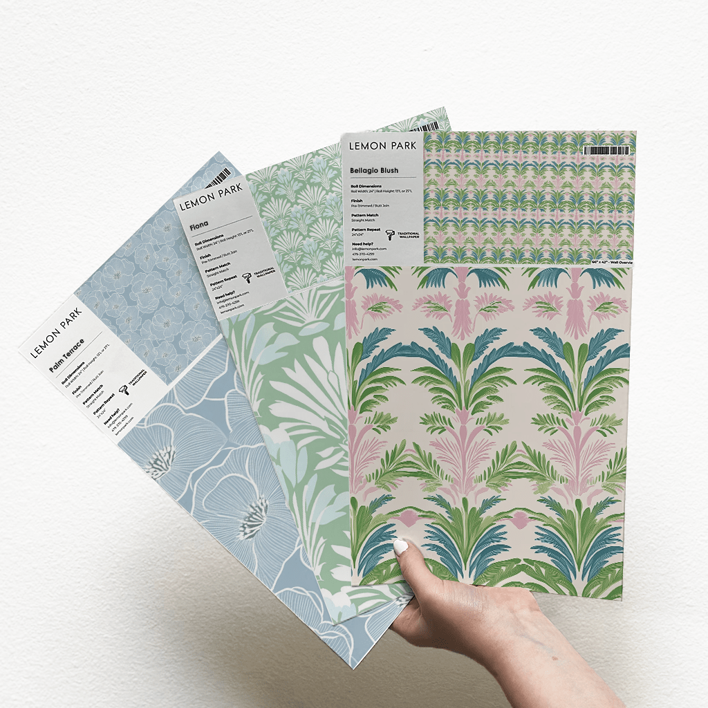 Palm Terrace Sample Kit - Lemon Park