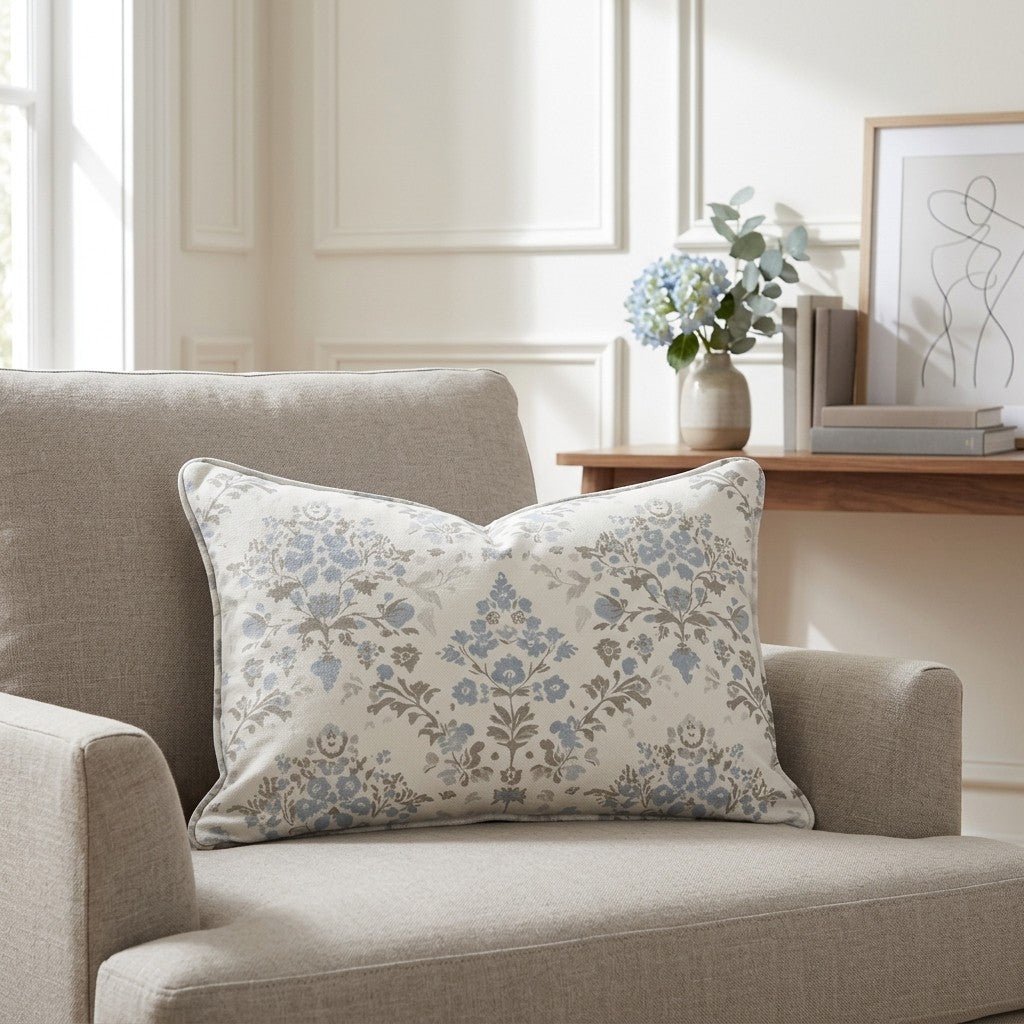 Palmetto Porch Throw Pillow - Lemon Park