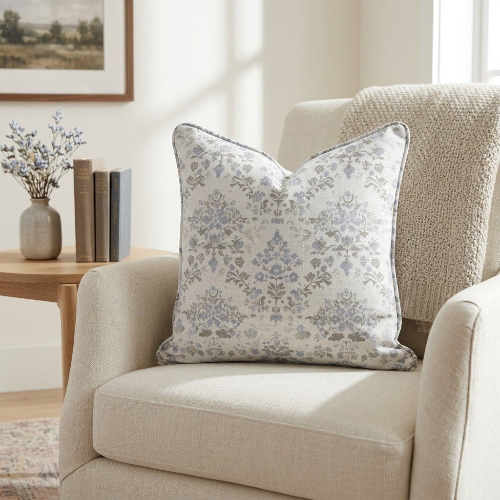 Palmetto Porch Throw Pillow - Lemon Park