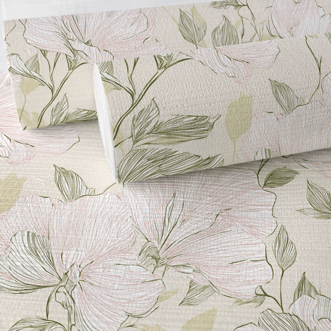 Pamper Faux Grasscloth Wallpaper - Lemon Park