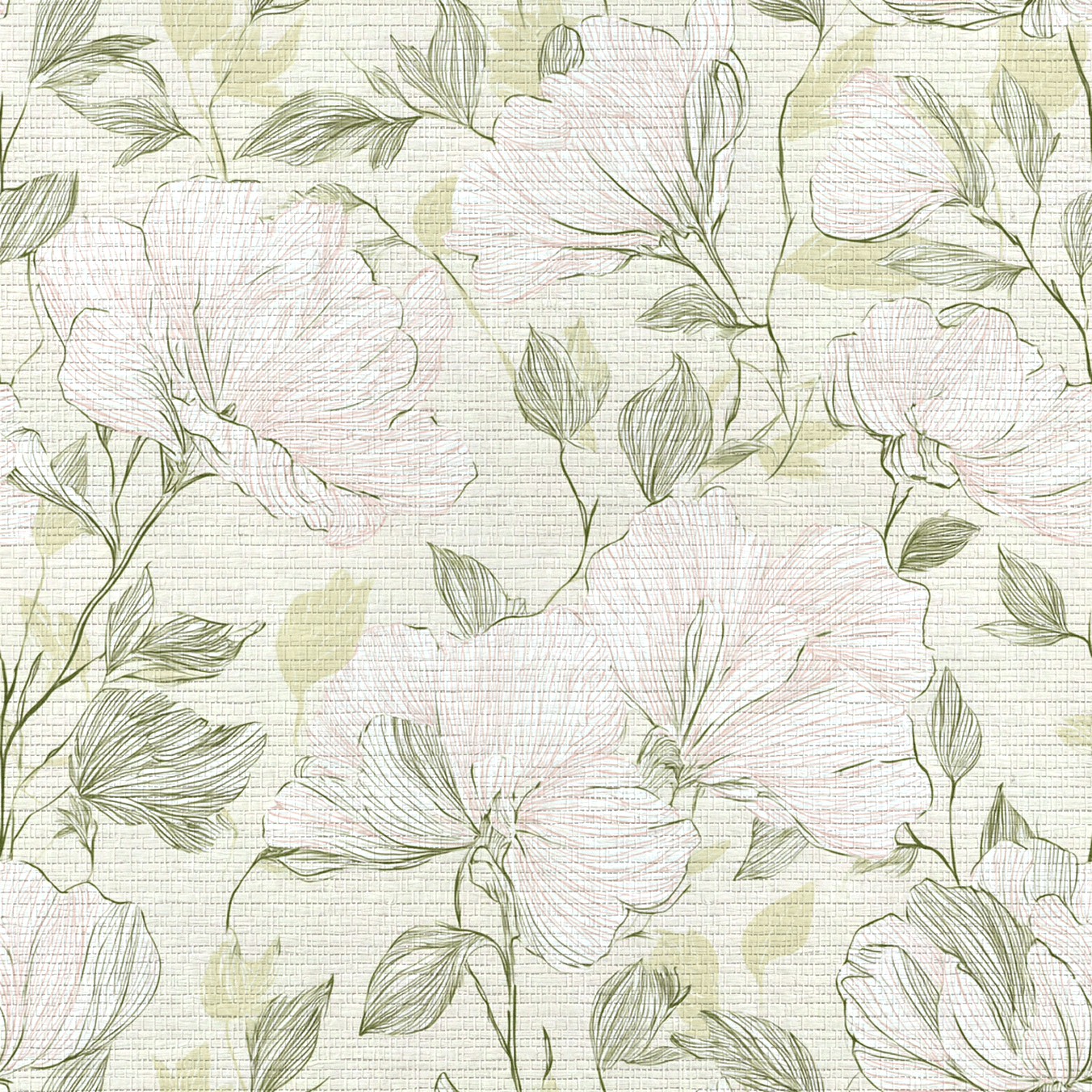 Pamper Faux Grasscloth Wallpaper - Lemon Park