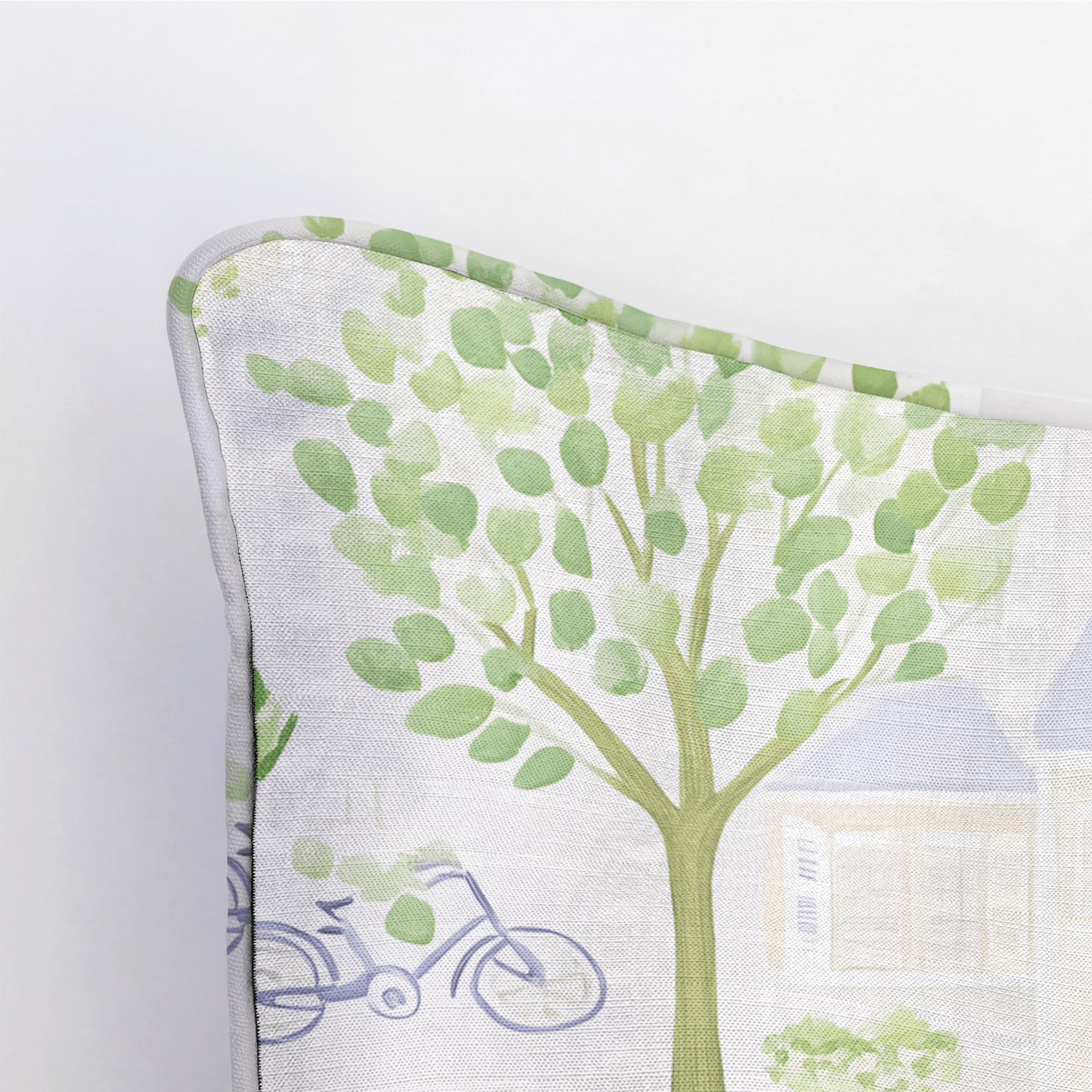 Park Ave Throw Pillow - Lemon Park